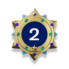 Podium badge 2