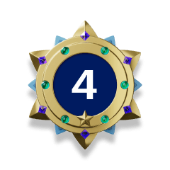Podium badge 4
